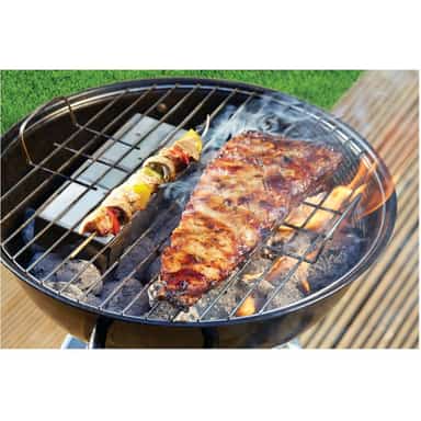 KitchenCraft stainless steel smoker box for gas and charcoal barbecues