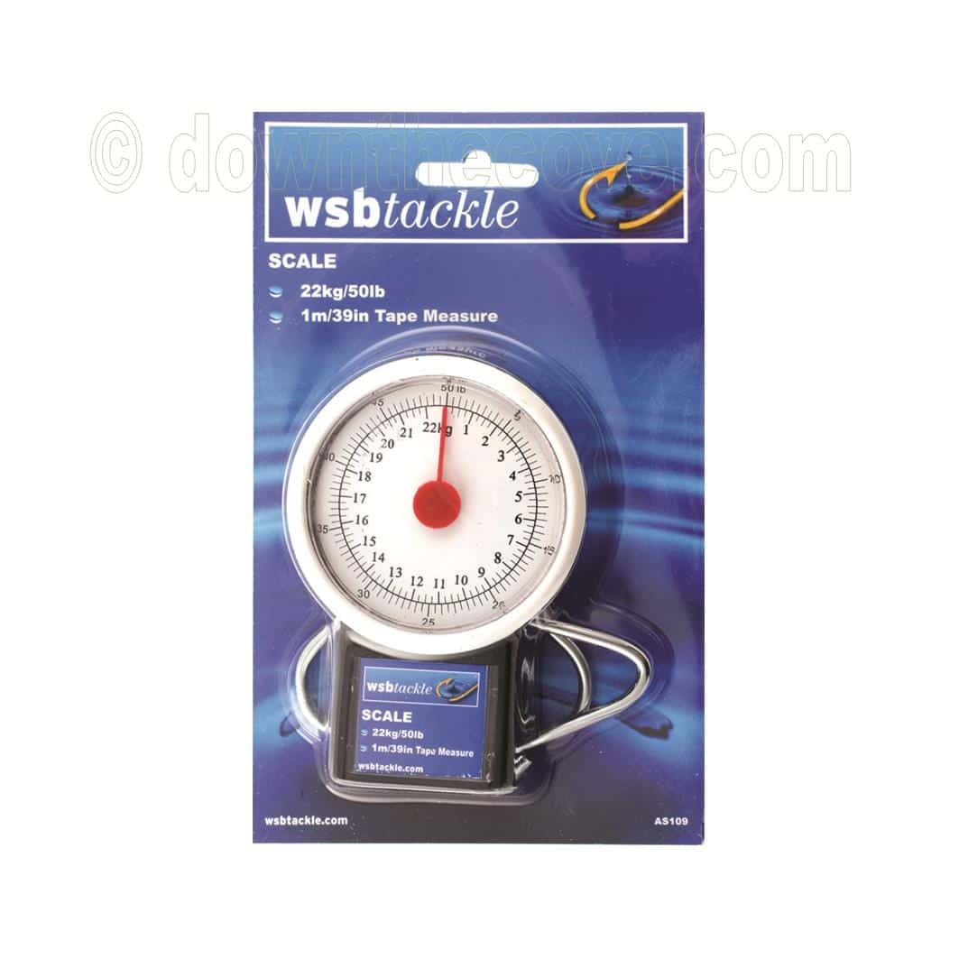 Wide Dial Fishing Scale With Tape Measure image 1