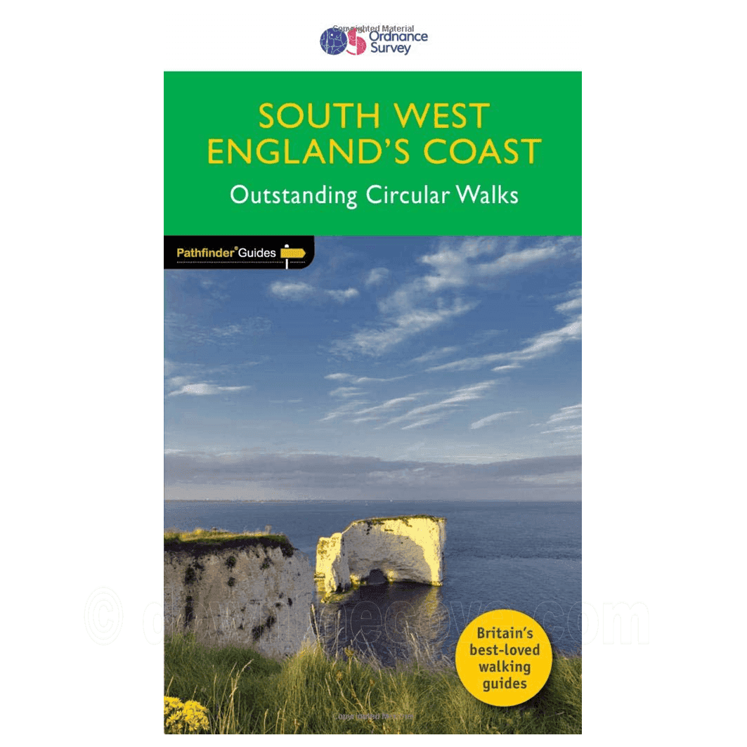 South West England's Coast Outstanding Circular Walks guide book from Down The Cove