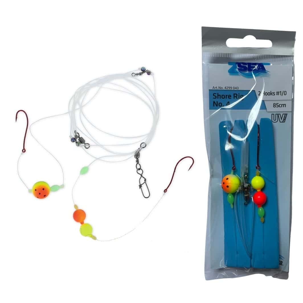 Zebco Magic Shore Rig 4 - Ready-Tied Boat & Surf Sea Rig image 1