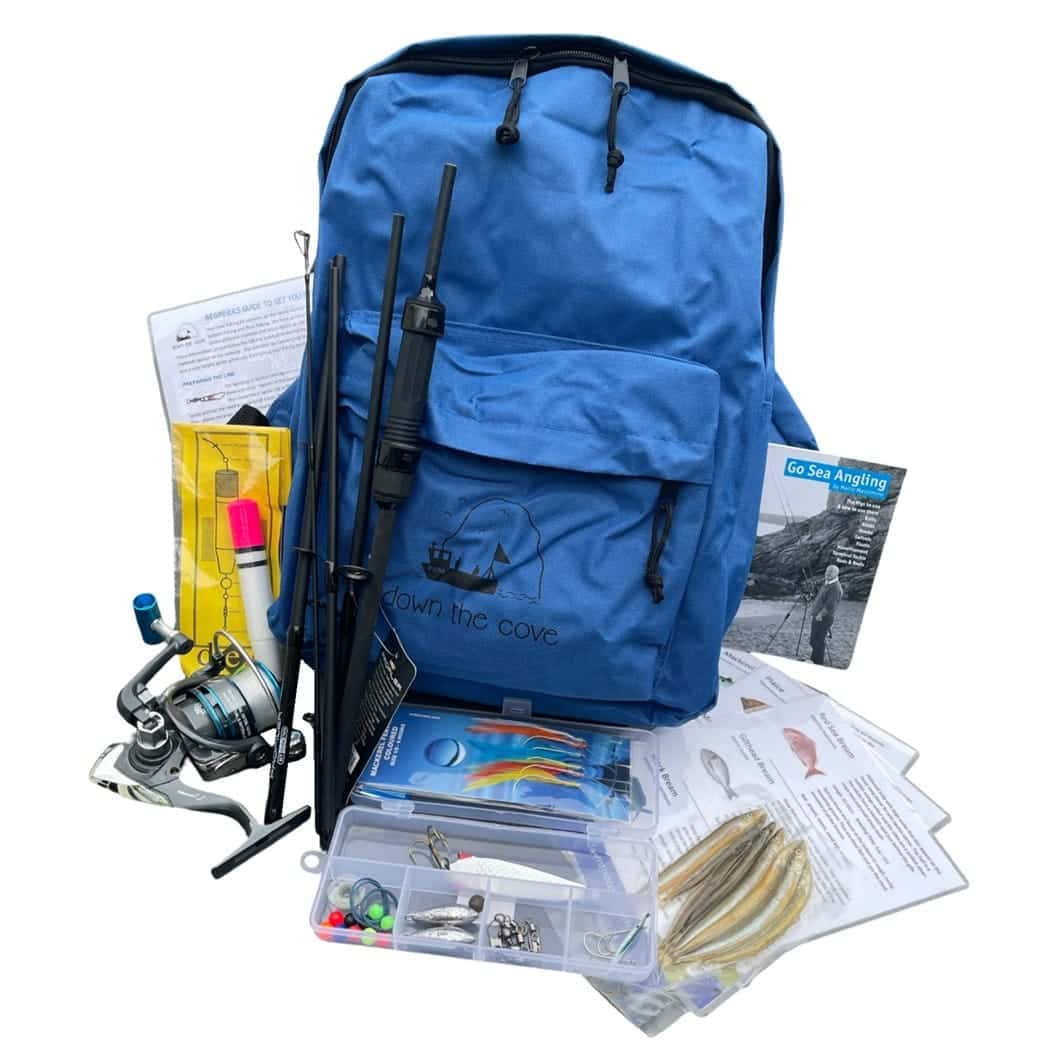 6 Piece Carbon Travel Sea Fishing Kit image 1