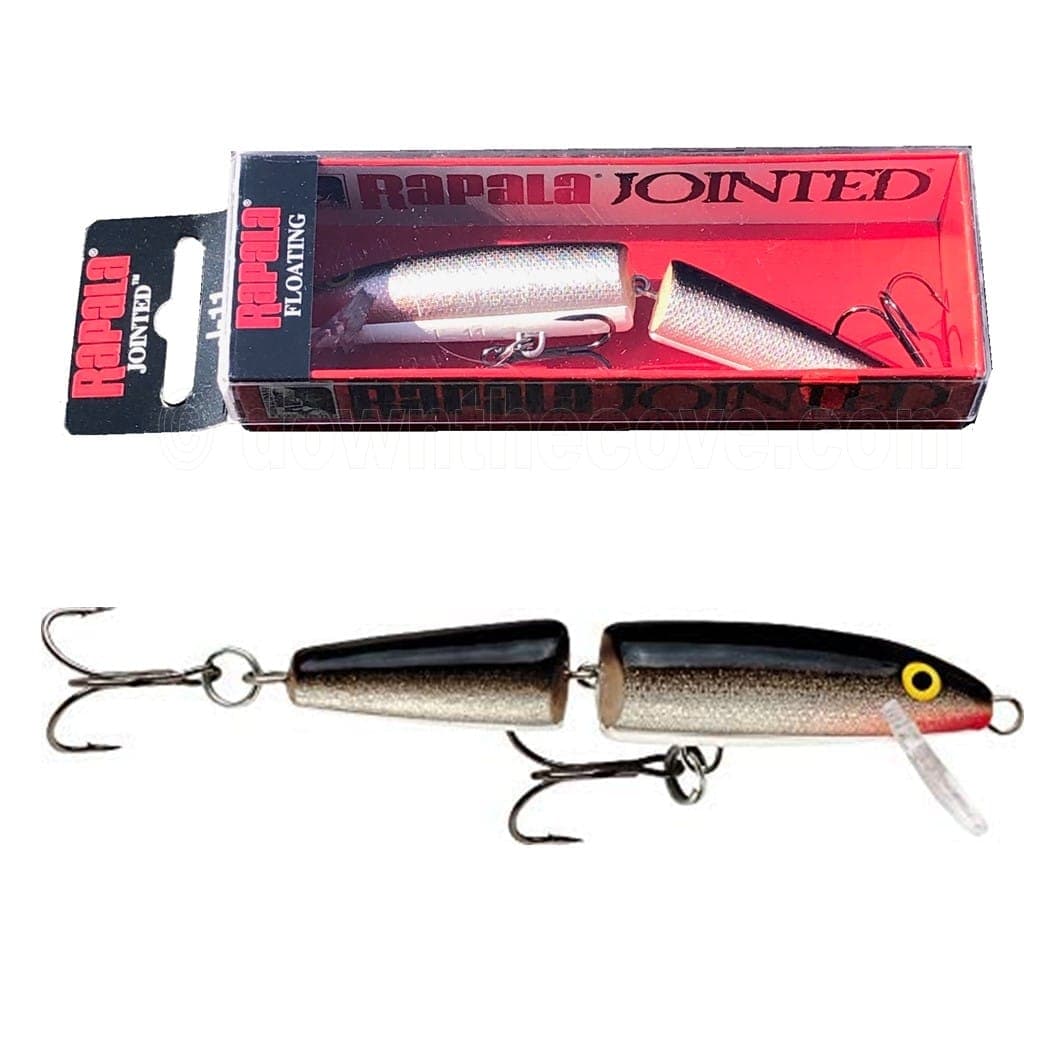 Rapala Jointed Floating J11 Silver - 11cm Floating Plug