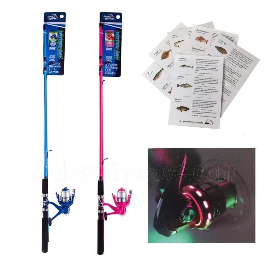 Jarvis Walker Water Rat LED 6ft Junior Fishing Combo