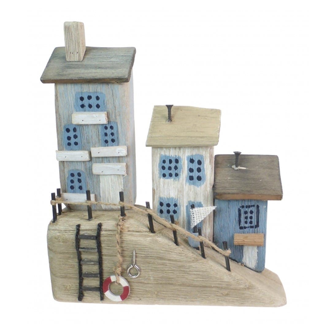 Wooden Harbourside Cottages