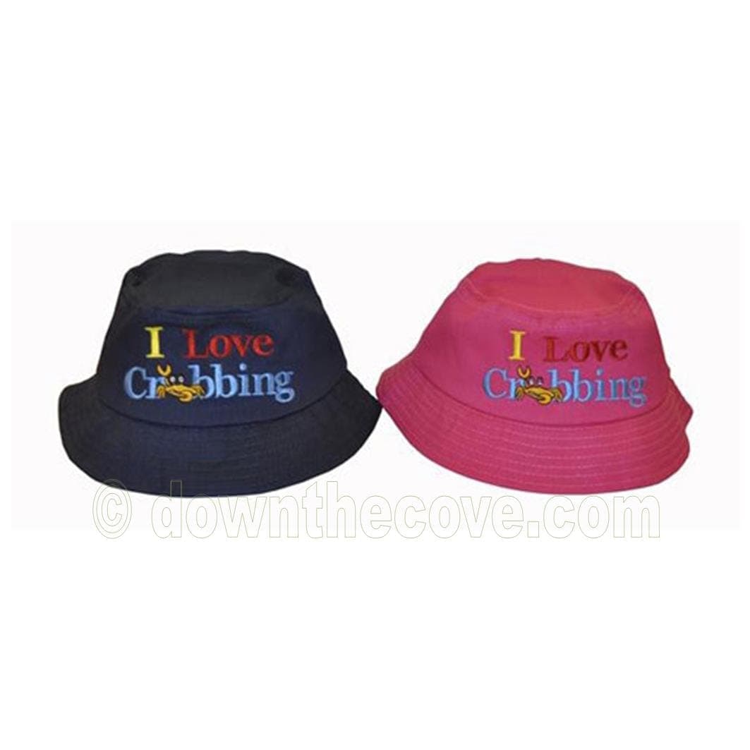 Bush Hat with "I Love Crabbing" product image 1
