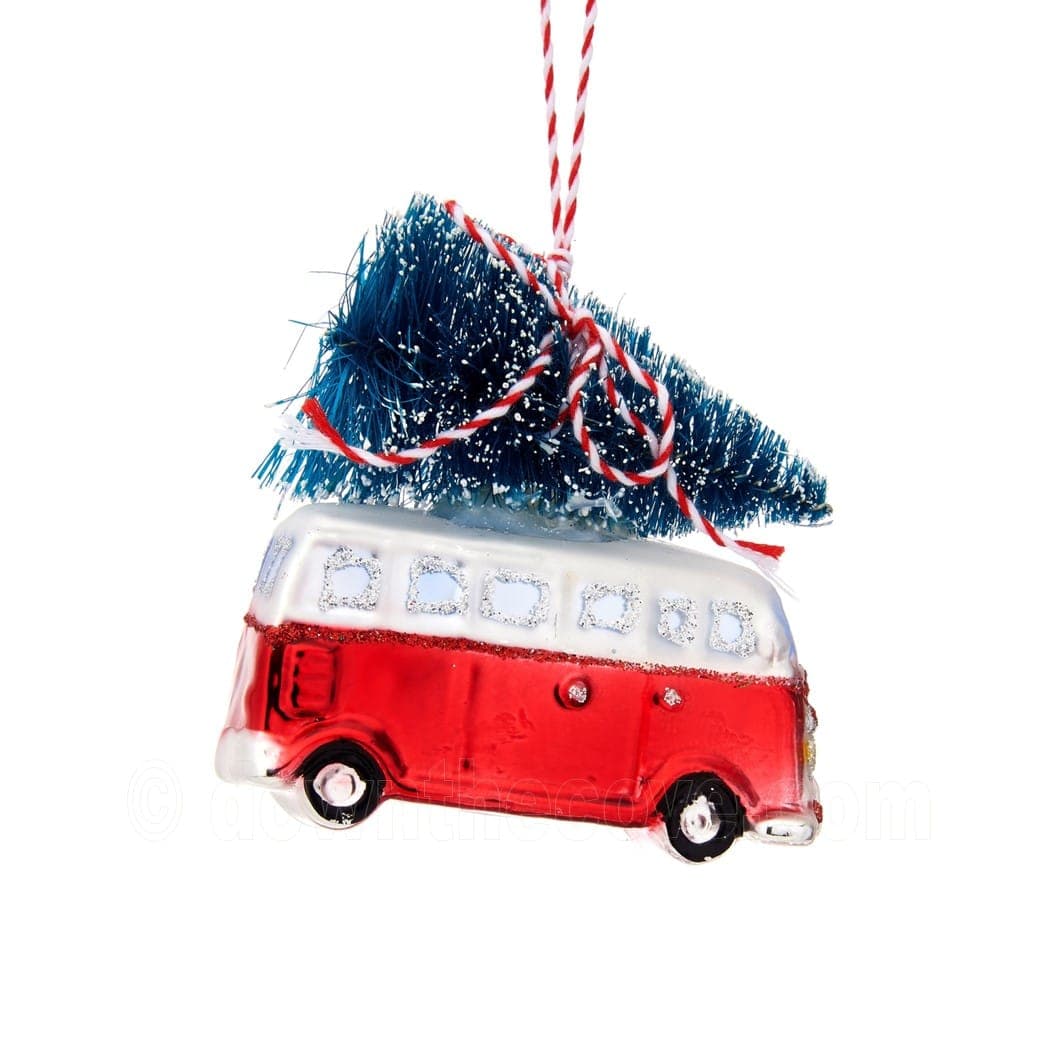 Camper Van with Tree Bauble image 1