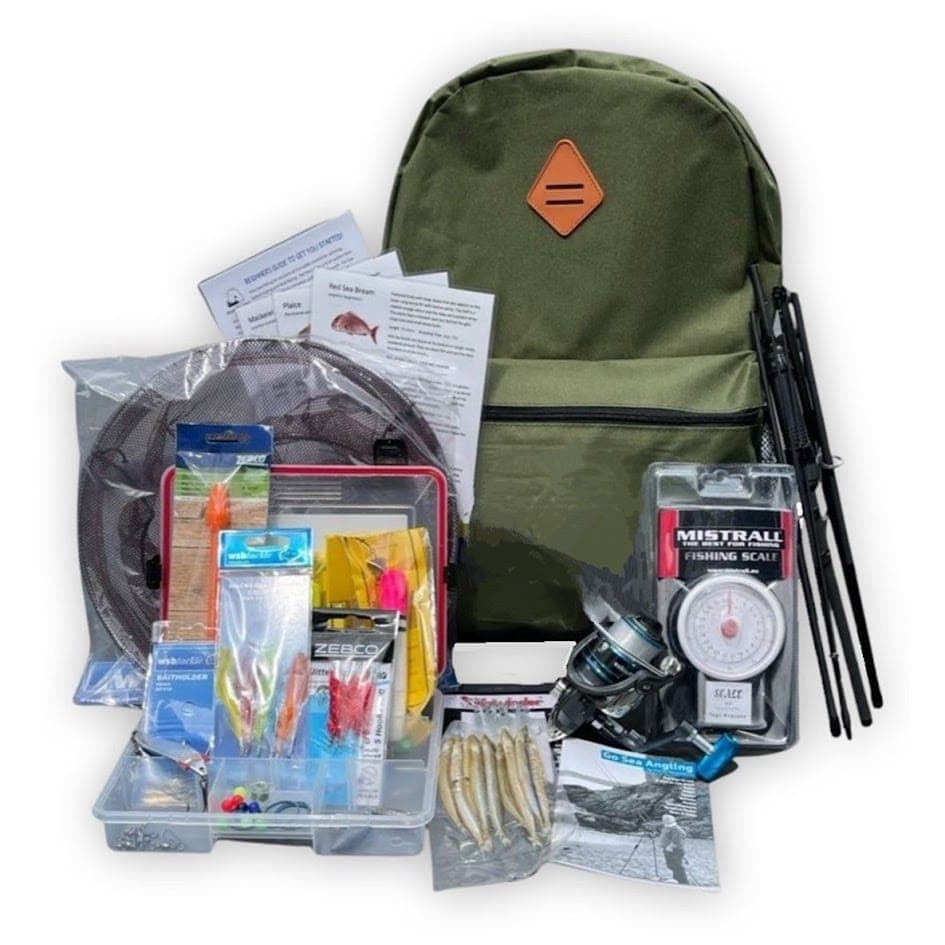 6pc Carbon Plus Fishing Kit - Green product image 1