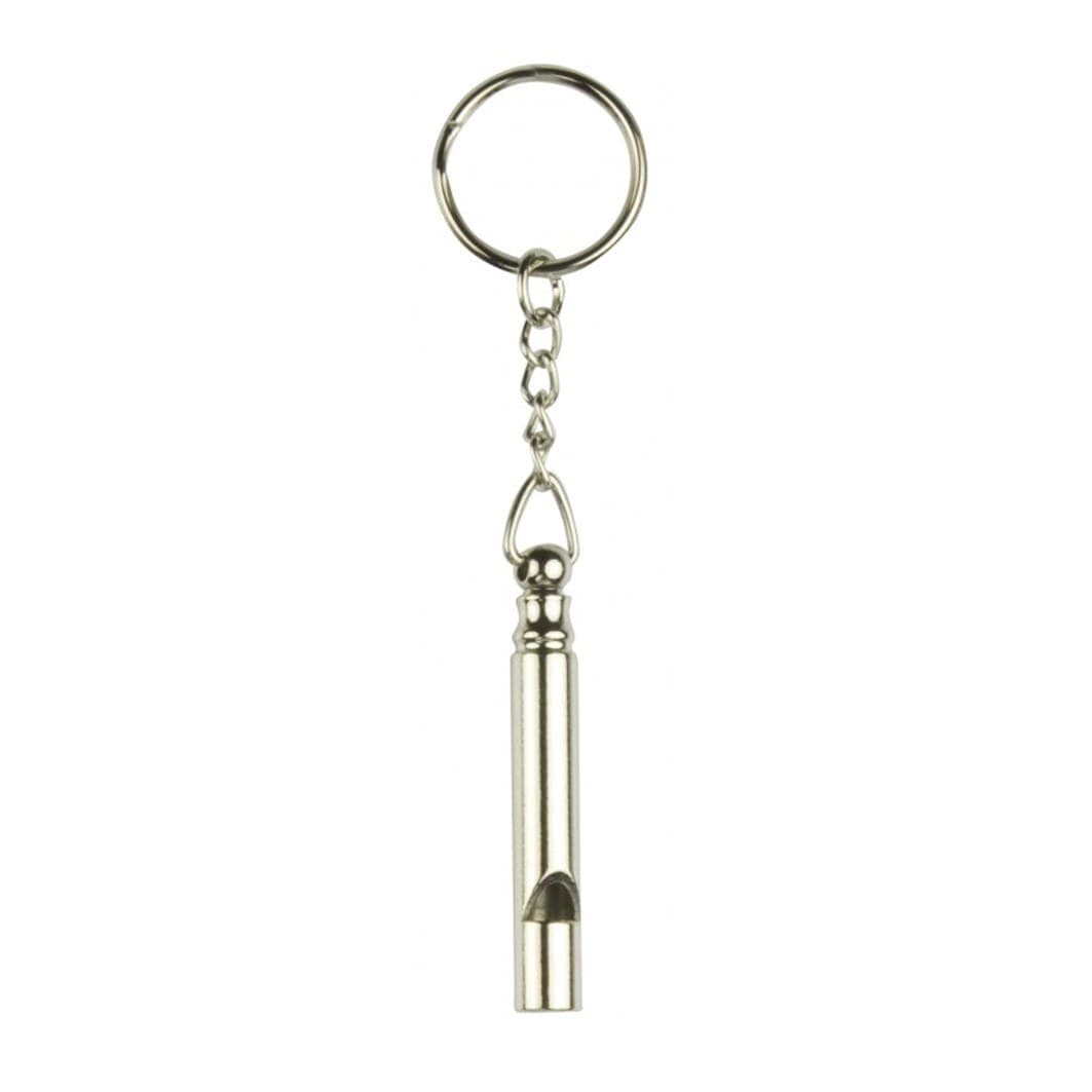 Chrome Safety Whistle Keyring product image 1
