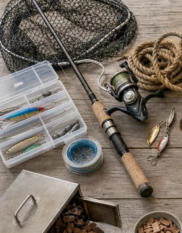 I'm going shore fishing at Down The Cove