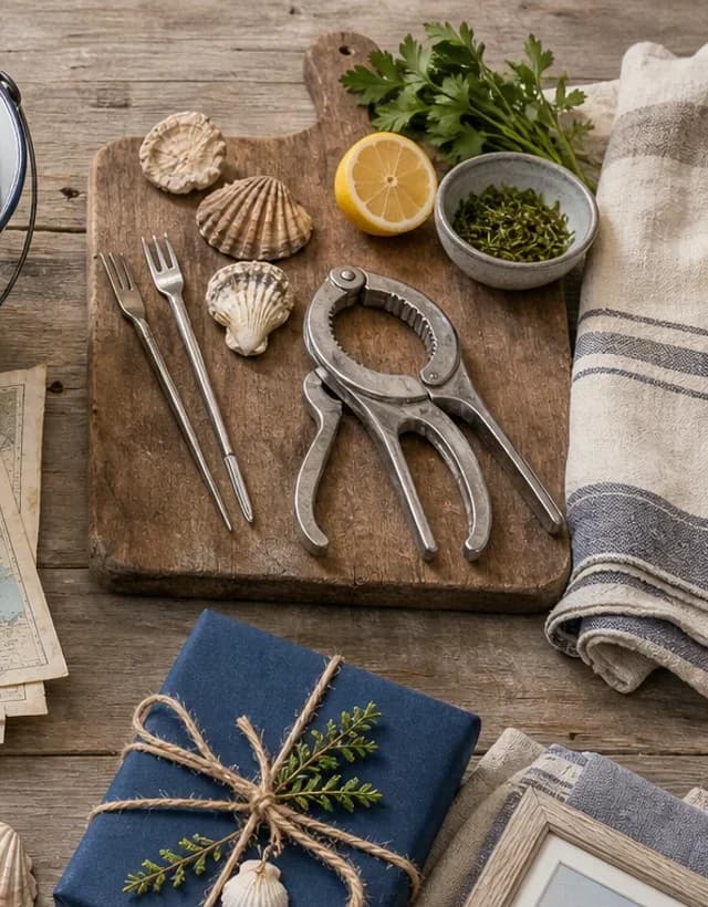 I'm cooking seafood at Down The Cove