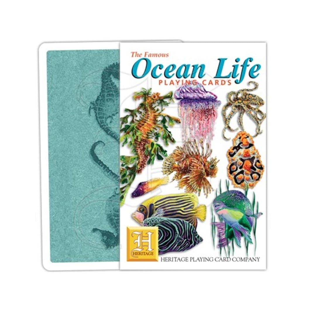 Heritage Playing Cards - Ocean Life image 1