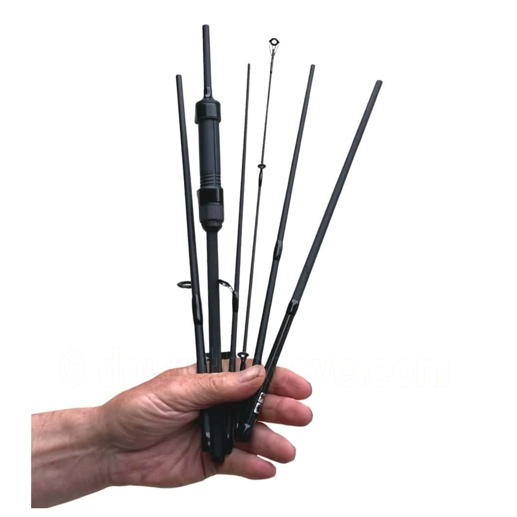 NGT 6ft travel fishing rod for holidays car boat kayak and canoe fishing