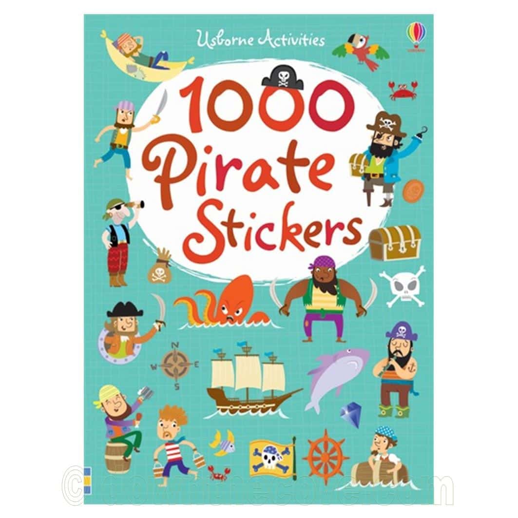 Large 1000 Pirate Sticker Book 48 Pages image 1