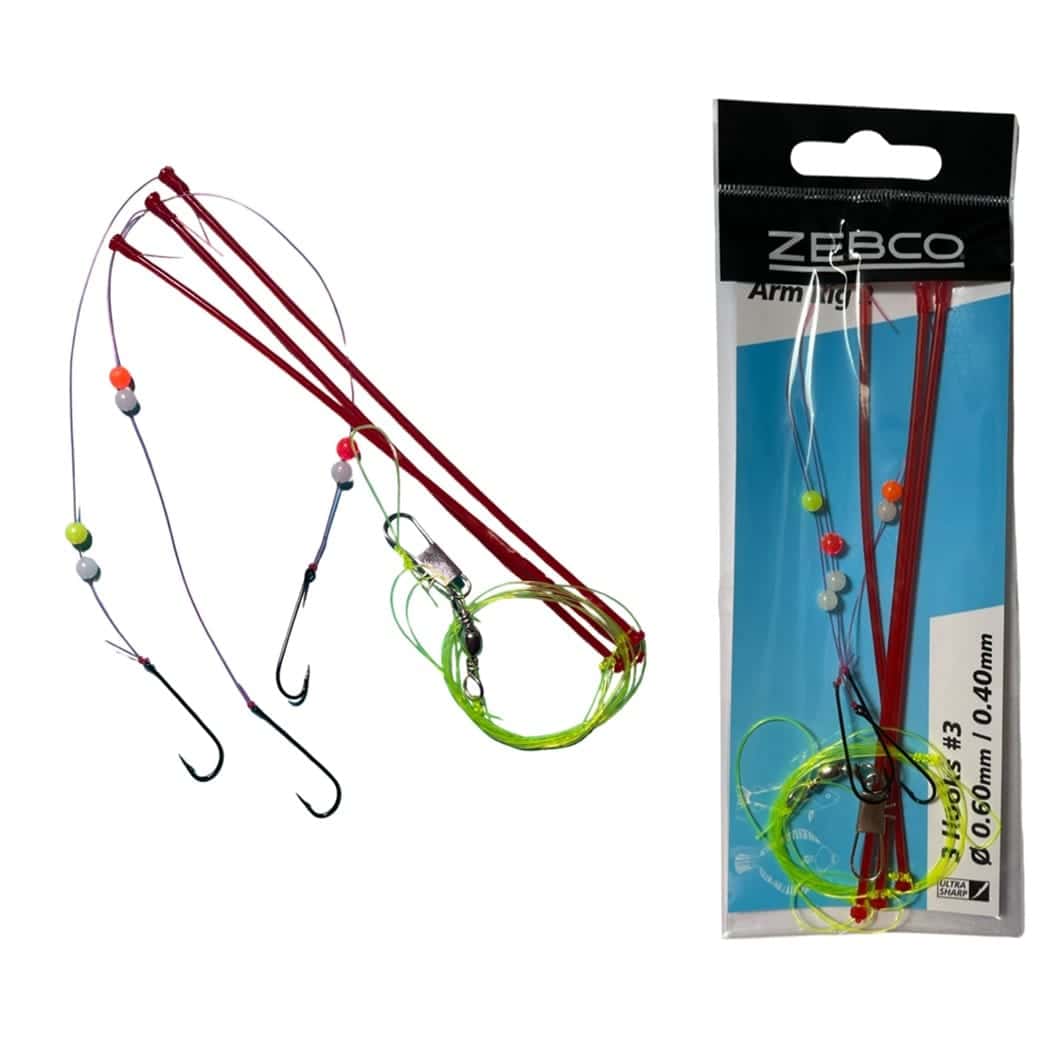 Zebco Arm Rig 2 - 3 Hook Tangle-Free Sea Rig image 1