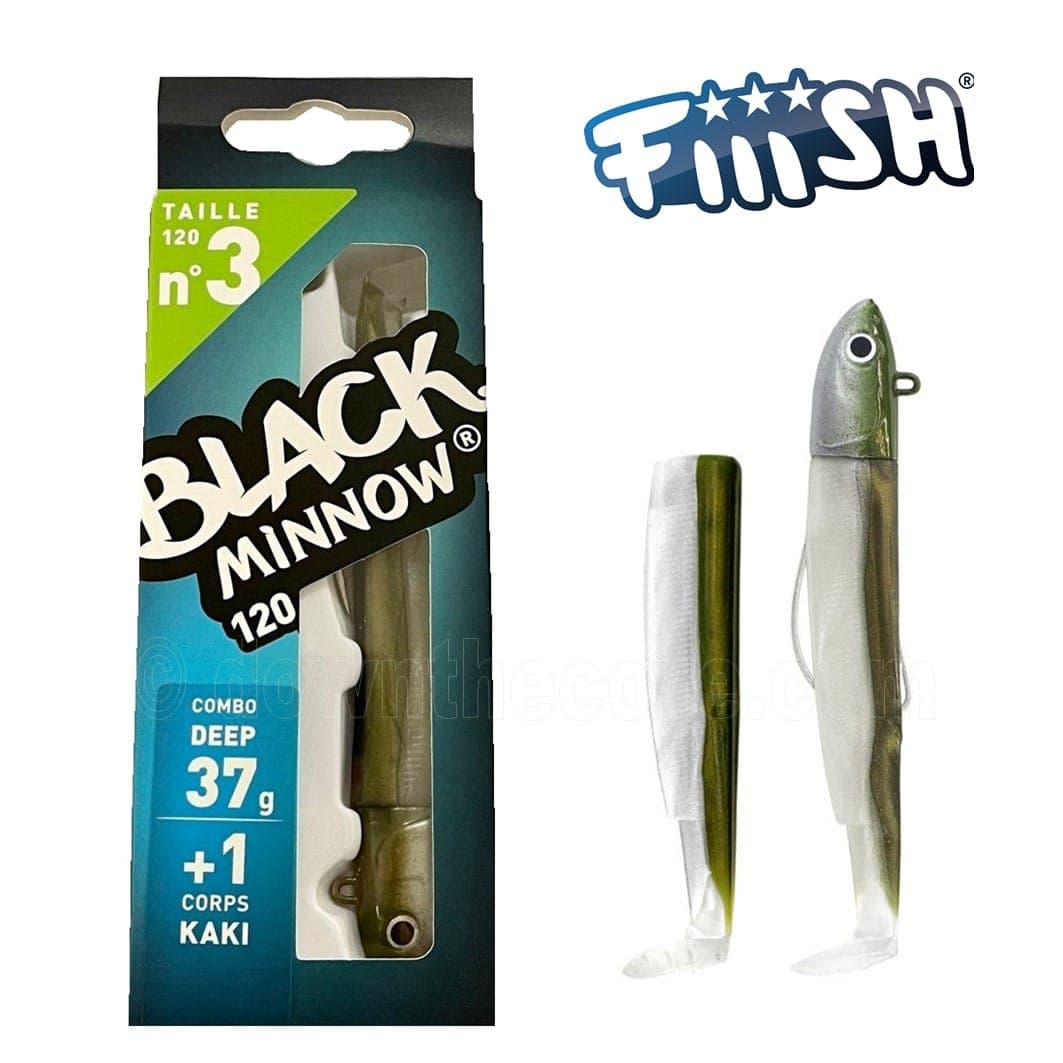 Black Minnow 120 Combo Deep 37g - Khaki image 1