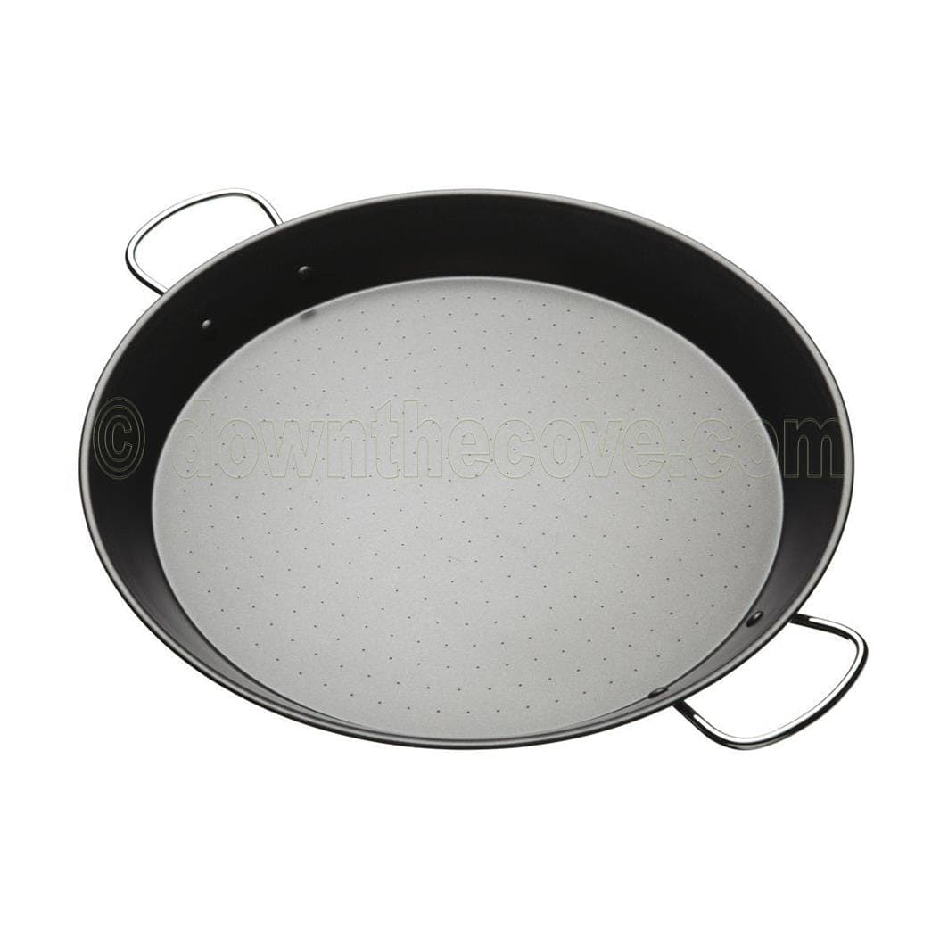 Kitchen Craft 40cm non-stick paella pan with hammered base and twin riveted side handles