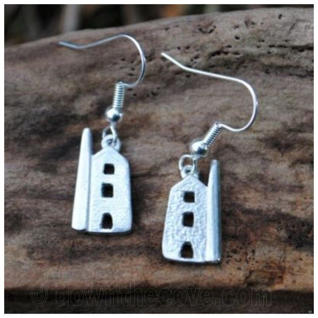 Cornish Tin Mine Earrings image 1