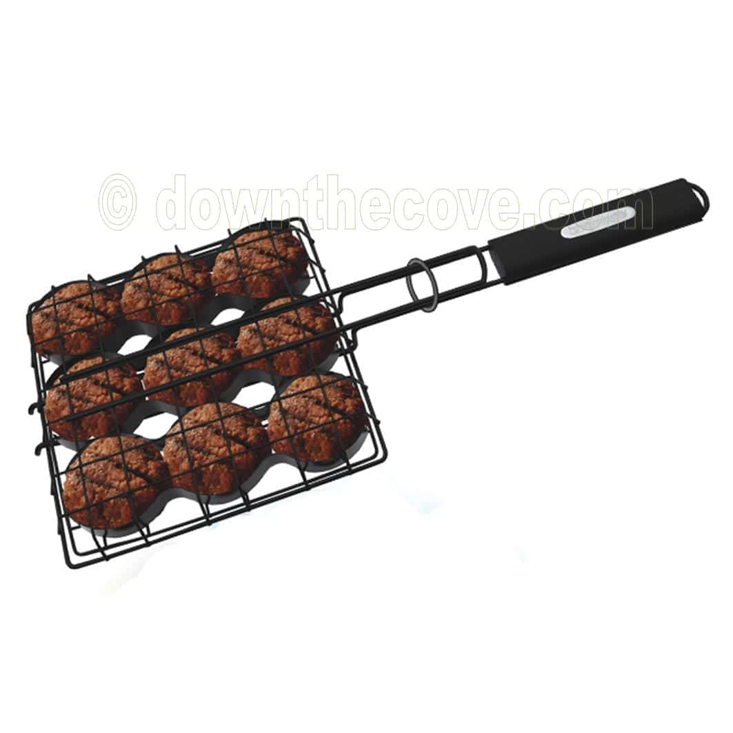 Mini Burger Slider BBQ Grilling Basket image 1