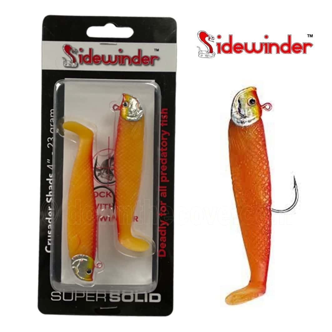 Sidewinder Crusader Shad Rhubarb & Custard 23g 4 inch - Pack of 2 image 1