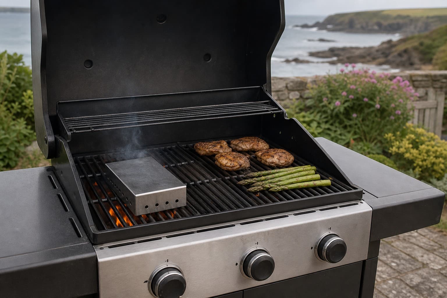 How to Use a BBQ Smoker Box