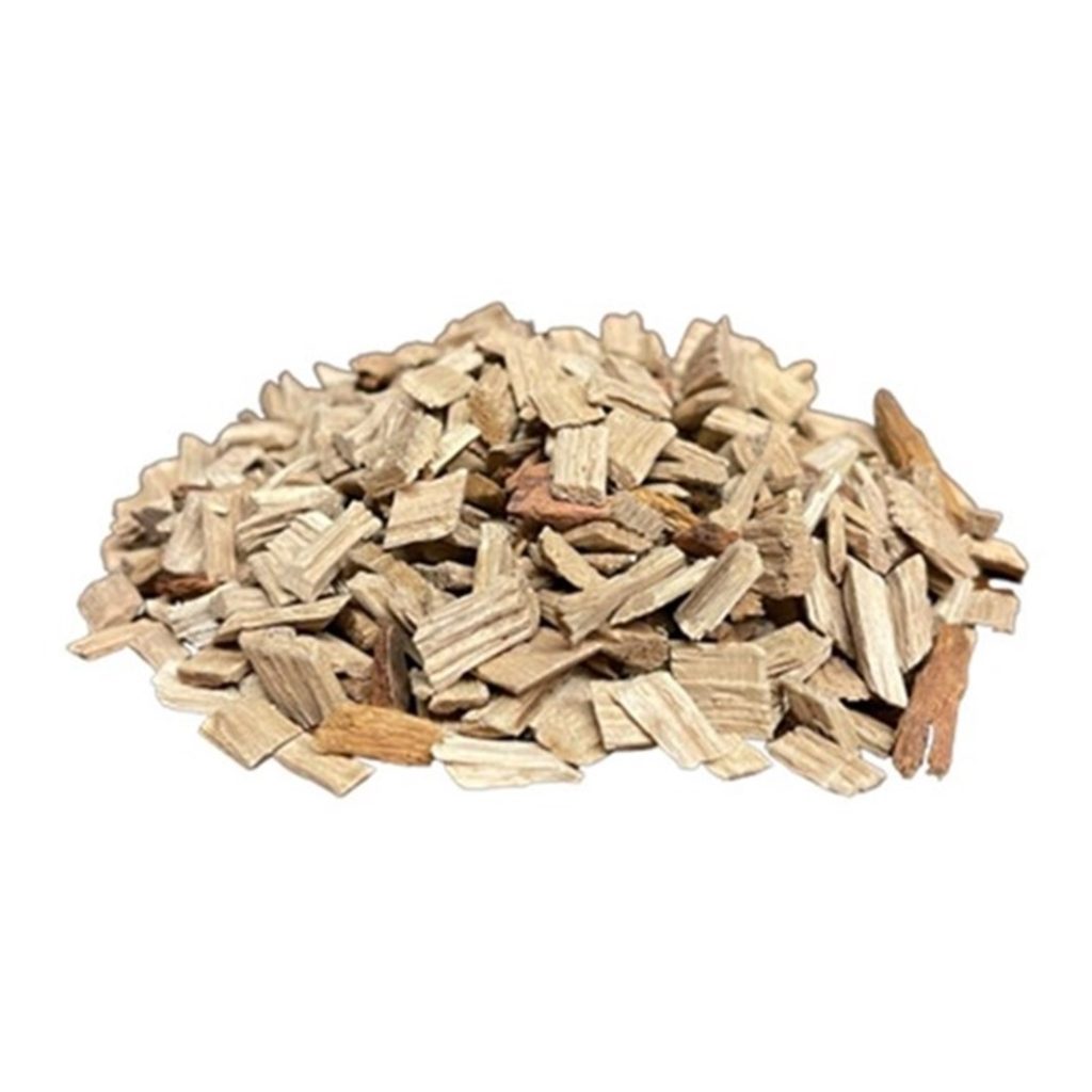 Oak Wood Chips Coarse Down The Cove